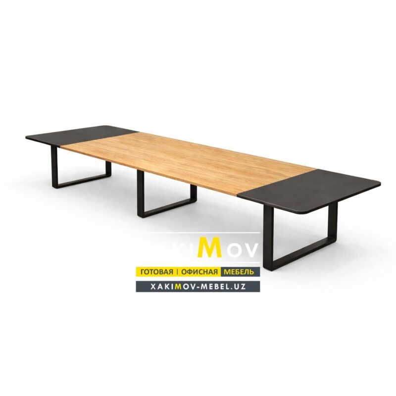 переговорный стол с металлическими офисный стол с металлическими опорами переговорный стол дизайн минимализмножками