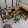 Ресепшн углавой 3 Офисный ресепшн с подсветкой Ташкент