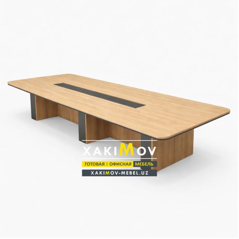 переговорный стол для офиса в Ташкенте большой переговорный стол на 12 человек переговорный стол для конференц-зала офисный стол для переговорной комнаты современный переговорный конференц стол
