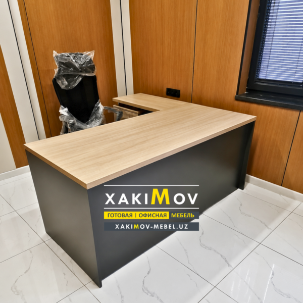 5 стол для кабинета, стол руководителя, офисный стол ЛДСП,